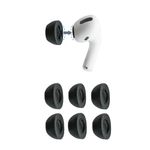 Comply™ Foam Ear Tips for Apple AirPods Pro Generation 1 & 2, Ultimate Comfort | Unshakeable Fit | Medium, 3 Pairs