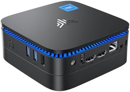 KAMRUI AK1PLUS Mini PC Dual HDMI LAN, 12th Gen N97 Processor (up to 3.60GHz) Mini Desktop Computers with 16GB DDR4 RAM 512GB SSD, Micro PC Support 4K UHD/WiFi 6/BT 5.2 for Home School Office