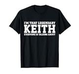 Keith Personal Name Funny Keith T-S