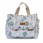 motherly 19 liter Unisex-Adult Diaper Bags Stylish Travel Maternity Backpacks For Moms,Multicolor (Green Leaf)