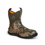 HOT SHOT Duck Commander x Countryman Men’s Hunting Ankle Boot | Durable Neoprene | Waterproof | Lightweight Camouflage Boots, Canteen/Realtree Timber, 13