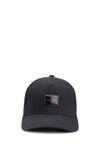 HUGO Mens Jude-SL Logo-patch cap in cotton twill