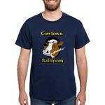 CafePress Cowtown Ballroom T Shirt Men's Traditional Fit Dark Casual Tshirt Navy