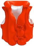 Intex Kids Children Young Swimmers Deluxe Pool Float Swim Vest Jacket – Orange