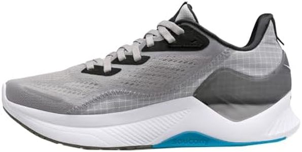 Saucony Men's Endorphin Shift 2 Running Shoe, Alloy/Topaz, 12