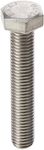 AHCA2 Stainless Steel Fully Threaded Hex Bolt (Setscrew) M12 12mm x 70mm (Pack of 10)