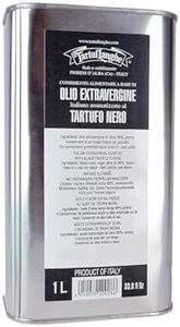 TartufLanghe L’Oro in Cucina Black Truffle Oil - EVOO Extra Virgin Olive Oil From Italy Infused with Real Black Winter Truffles, Gourmet Italian Food Product Made in Italy - 33.8 FL OZ (Pack of 1)