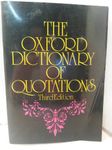 The Oxford Dictionary of Quotations--Third Edition