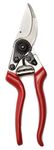 Spear & Jackson 6459BS Razorsharp Left-Handed Bypass Pruners, Red & Silver