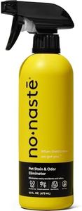 Nonaste Pet Stain & Odor Eliminator Spray (16 Oz, Pack of 1) – Enzyme Cleaner Spray for Dogs & Cat Messes, Works on Carpets & Upholstery | Pet & Kid Safe, Urine Odor Stain Remover, Light Fresh Scent