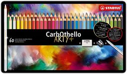 STABILO CarbOthello Pastel Pencil Set - Pack of 60 (Multicolour)