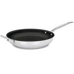 Cuisinart 722-30HNSC Non Stick Skillet, 30cm, 12-Inch - SILVER/BLACK