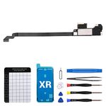 CYKJGS for iPhone Xr Ear Speaker Replacement OEM Repair Kit iPhoneXr New Front Earpiece Module with Ambient Light Sensor Flex Cable Connector Proximity Sensor Fix Tools Kit A1984 A2105 A2106 A2108