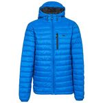 Trespass Digby, Blue, L, Lightweight Warm Down Jacket 80% Down for Men, Blue, Large