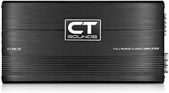 CT Sounds CT-800.5D 1000 Watt Full-Range Class D 5-Channel Car Amplifier