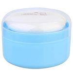 Box Body Powder Box Portable Powder Storage Case Daily Use Powder Puff Dusting Powder with Puff for Body Powder Puff and Container Baby Powder Puff Container Powder Puff Case Set