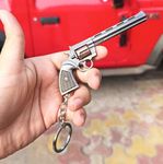 OFM Tactical Defender Metal Gun Keychain with Holster