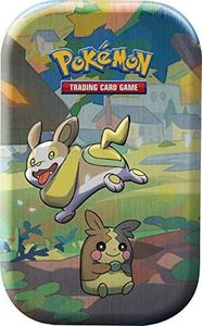 Pokémon - Coffret Mini Tin 2 boosters + 1 pièce | Cartes à jouer et à collectionner | À partir de 6 ans | Modèle aléatoire