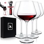 Swanfort Red Wine Glasses Set of 4,