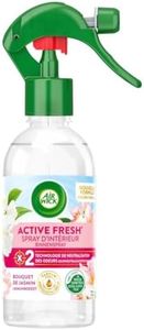 Air Wick Spray Neutralisateur d'Odeurs aux Huiles Essentielles Parfum Rosée du Matin & Jasmin Blanc