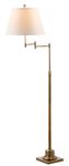 Safavieh Lighting Collection Ingram Swivel Gold 60-inch Floor Lamp