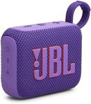JBL GO 4 Ultra-Portable Bluetooth Speaker with Big JBL Pro Sound and Punchy Bass, PlaytimeBoost, Waterproof Design and 7-Hour Playtime, Purple