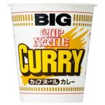 Nissin BIG Cup Noodle Curry Flavor 119 g x 6 Packs (Japan Import)