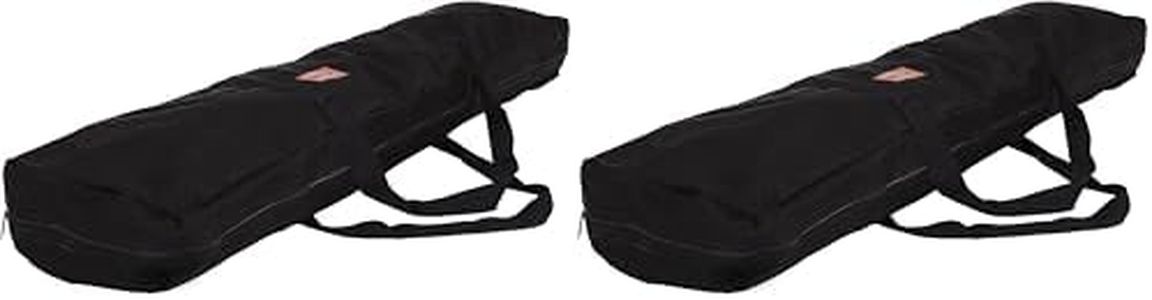 Tough Outdoors Camping Cot Organizer Bag - Storage Organizer Bag for Adult Camping Cots - Camping Organizer w/Multiple Compartments - Durable & Compatible with Camping Cots (Pack of 2)