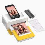 KODAK Dock Plus 4x6'' Photo Printer, 10 Sheets, Docking & Bluetooth Smartphone Printer for iPhone & Android, Instant Color Prints, 4PASS Dye Sublimation