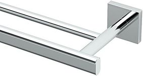 Gatco 4054 Elevate 24" Double Towel Bar, Chrome