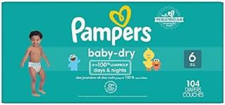 Pampers Baby Dry Diapers Size 6 104