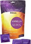 VIBRATISSIMO XXL Vanilla Condoms 50