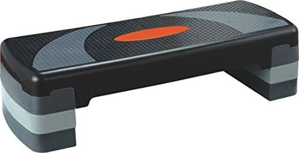 GAMERIEND 31" Adjustable Workout Aerobic Stepper in Black