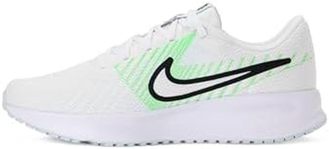 Nike Mens Run Defy White/Black-Glacier Blue-Green Strike Running Shoes 8 UK