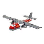 DEOXY Aircraft Toy Diecast Metal Alloy Model Air Plane Military Air Force Seaplane Pullback Toys with Lights and Sounds Fighter Jet for Kids Boy Girls Children