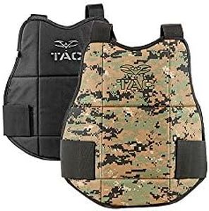 Valken Paintball Reversible Chest Protector - Camo/Black