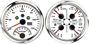 ELING 85mm GPS Speedometer with Tac