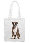 Tribal T-Shirts Boxer Dog Shoulder - Shopping Bag