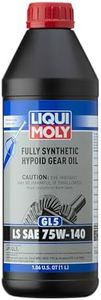 LIQUI MOLY Fully Synthetic Hypoid Gear Oil (GL5) LS SAE 75W-140 | 1 L | Gear Oil | Hydraulic Oil | SKU: 20042