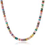 KissYan Boho Beaded Choker Necklace