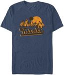 STAR WARS Men's Welcome to Tatooine, Navy Heather, Medium, Navy Heather, Medium