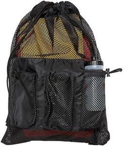 Sporti Equipment Mesh Backpack - Black
