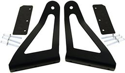 GS Power LED Light Bar Brackets for 50” Curved Lightbar Mount Off Road Barlight at Roof/Upper Windshield. Compatible with 1984-2001 Jeep Cherokee XJ & 1986-1992 Comanche MJ