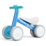 KORIMEFA Baby Balance Bike 1 Year Old Ride On Toys Baby First Bike 1st Birthday for Girls Boys Toddler Bike for 10-24 Months Baby Walker No Pedals
