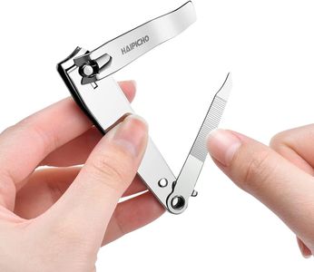 Heavy Duty Stainless Steel Nail Clipper – Thick Toenail & Fingernail, Silver