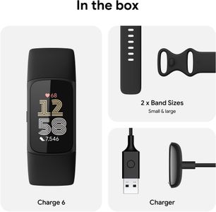 Fitbit Charge 6 Fitness Tracker – Black