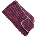 VIKING Microfiber Towel for Automotive, Dual-Weave Car Drying Towel, Professional Towel for Car Cleaning Supplies, Purple, 24 Inch x 36 Inch, 1 Pack