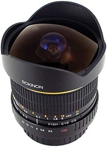 Rokinon FE8M-N 8mm F3.5 Fisheye Fixed Lens for Nikon (Black)