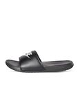 Nike Men's Benassi Just Do It Athletic Sandal, Black/White Noir/Blanc, 10.0 Regular US