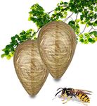 2 PCS Wasp Nest Decoy Hanging Fake 
